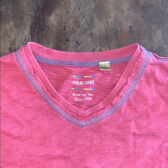 True Grit Tee with stitching - Picture 2 of 2